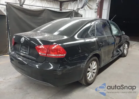 2014 Volkswagen Passat 1.8T Wolfsburg Edition из США, поврежденный, VIN 1VWAT7A37EC092000